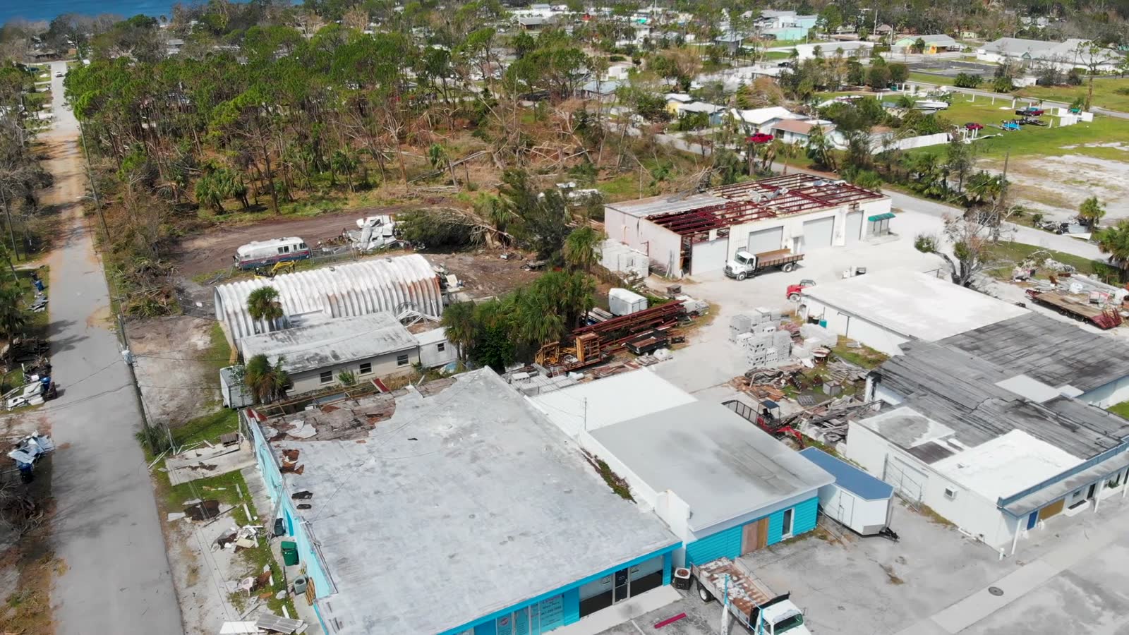 4k-drone-video-of-businesses-damaged-by-hurricane.mp4