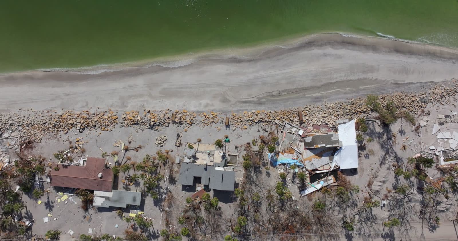 storm-surge-severe-damage-to-residential-houses-on.mp4