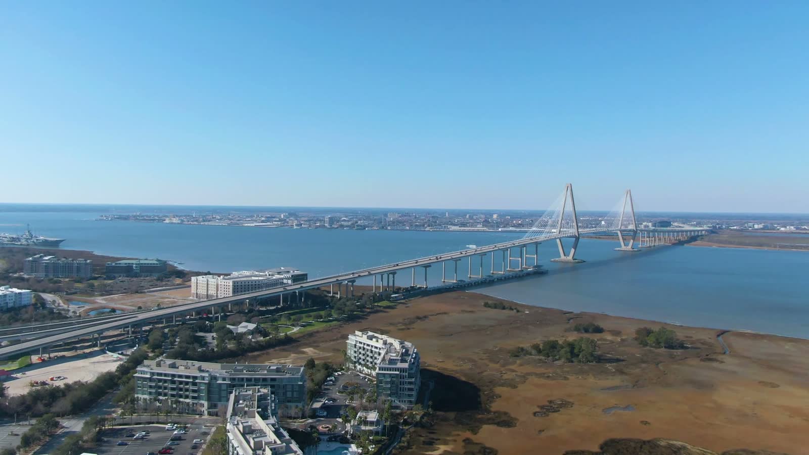 aerial-backwards-over-mt-pleasant-ravenel-bridge.mp4