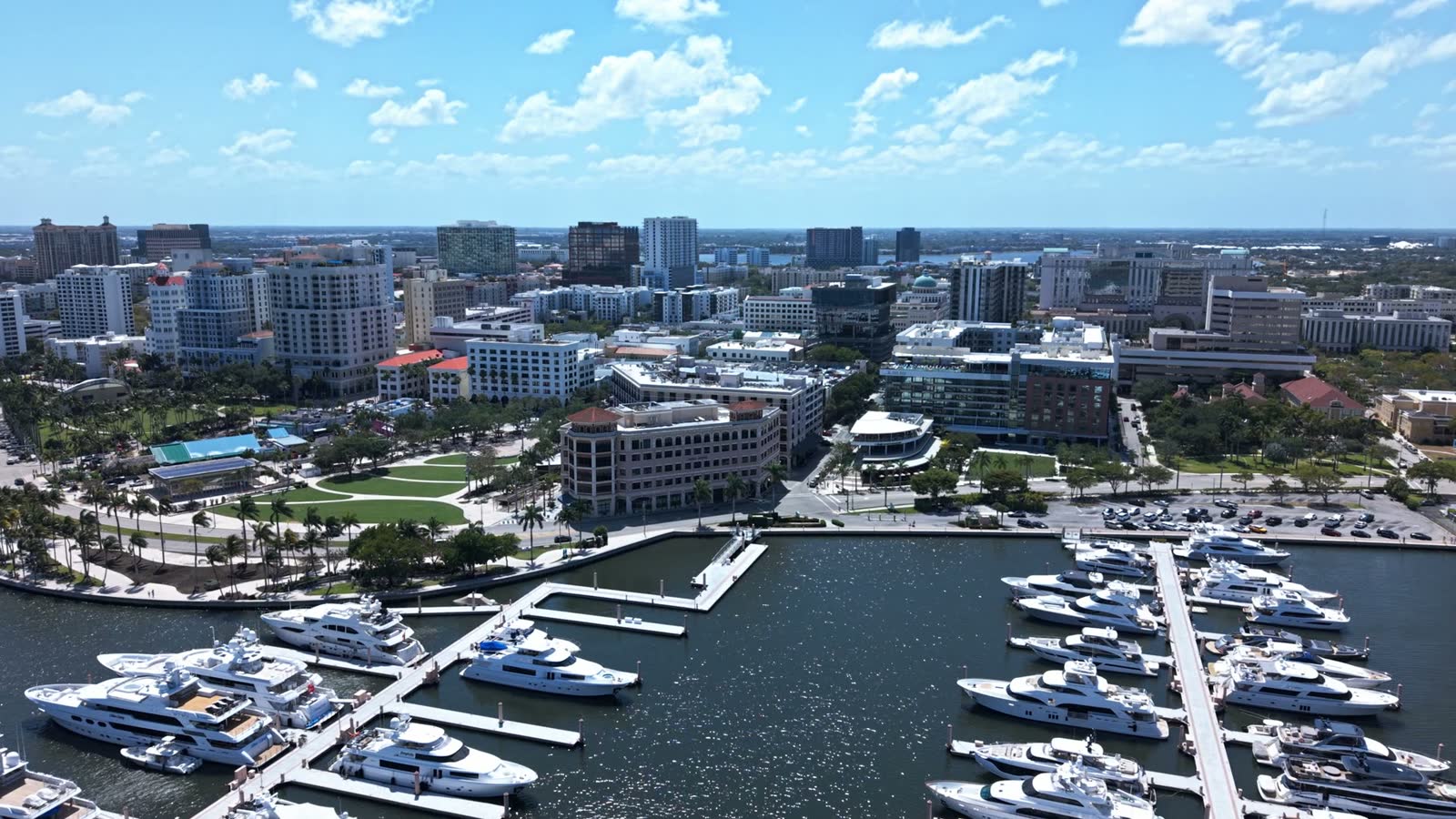 establishing-drone-shot-of-west-palm-beach-marina.mp4