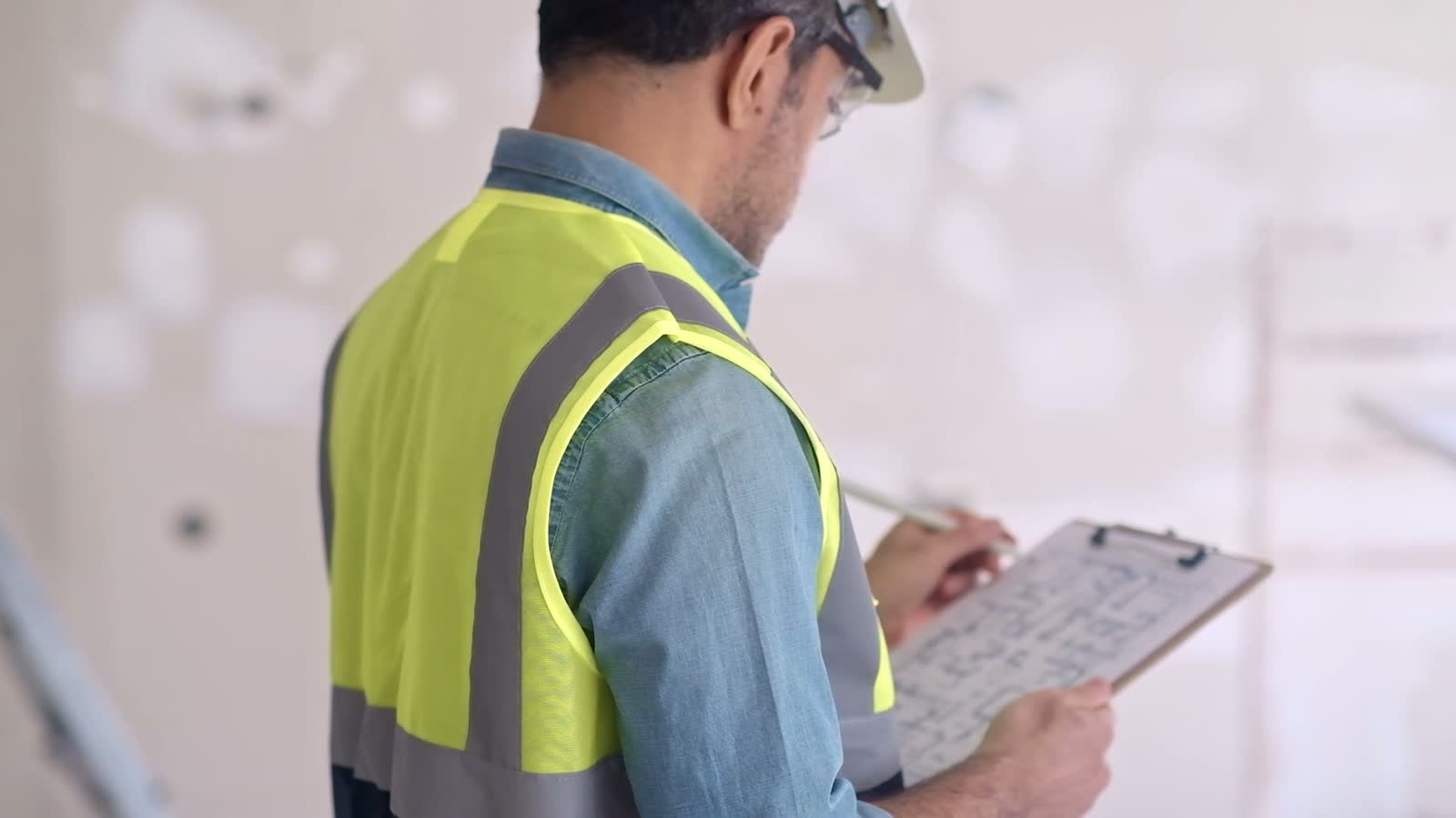 construction-worker-with-floorplan-in-unfinished-h.mp4