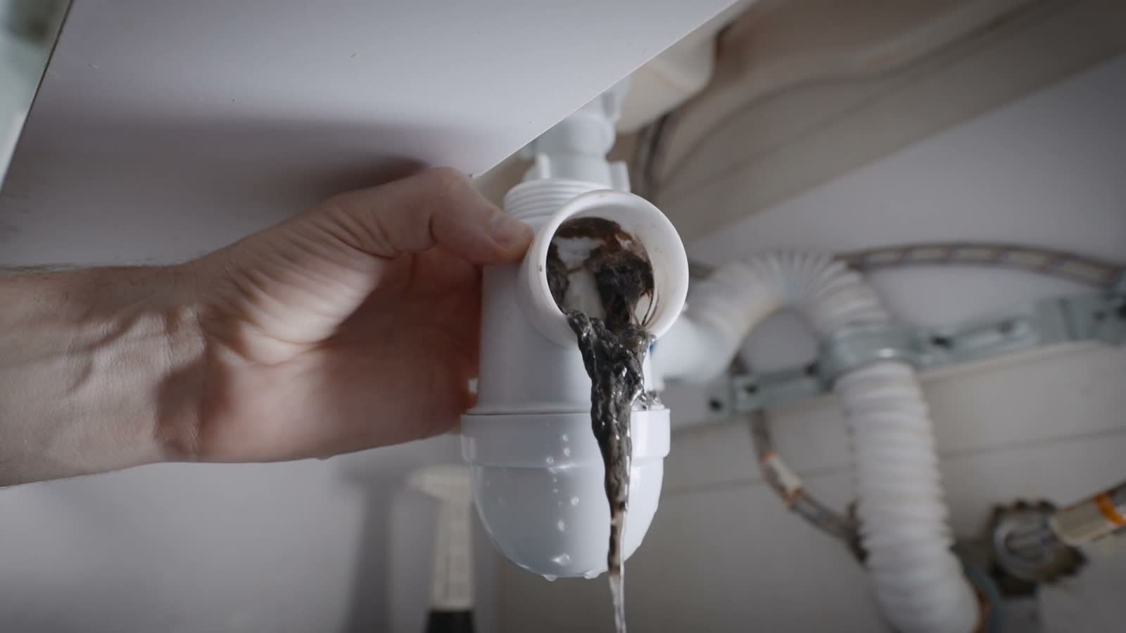 drain-pipe-with-clogged-dirty-water.mp4