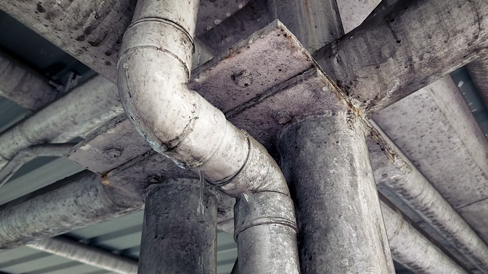 leaking-industrial-pipes-water-damage-rusty-and.mp4