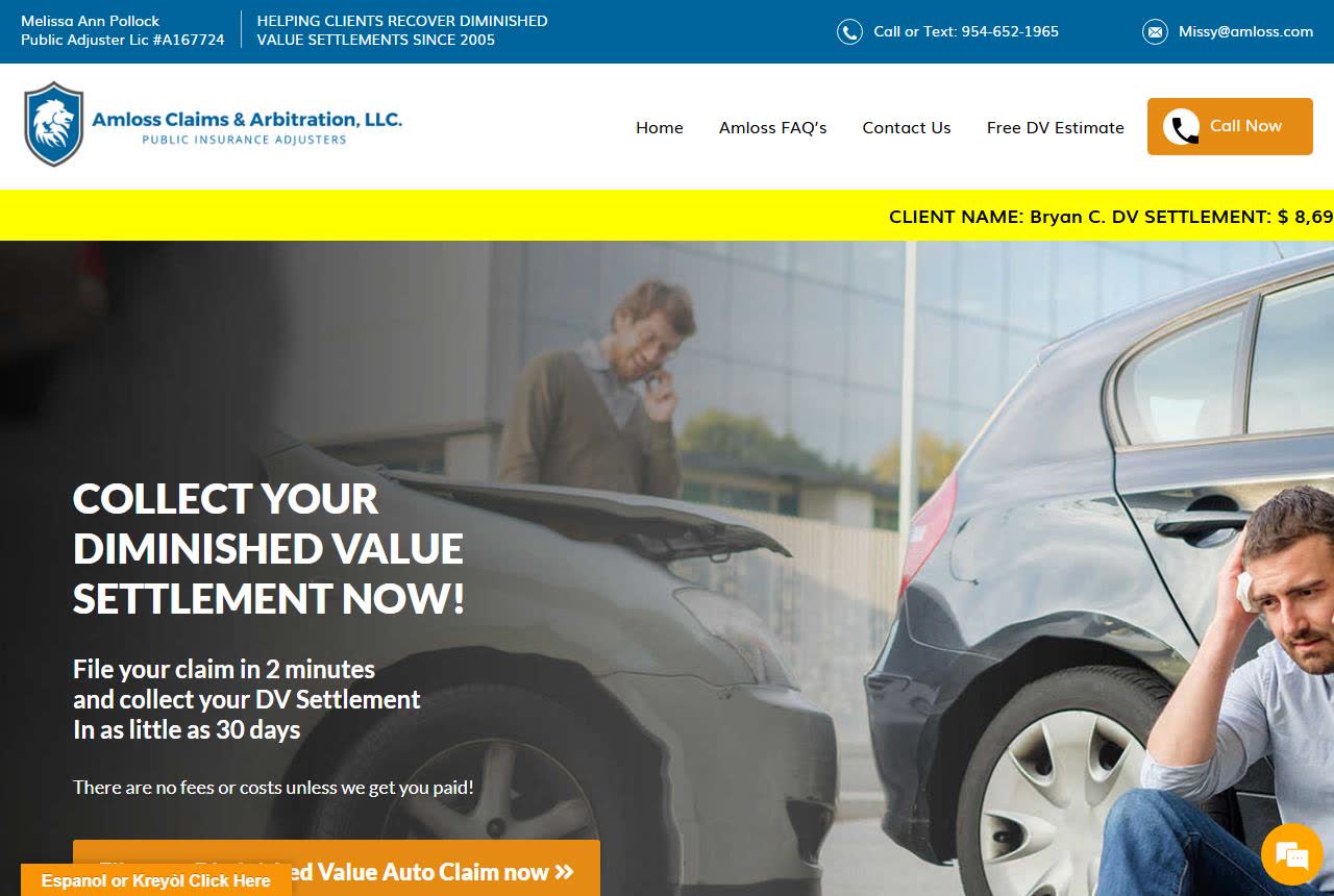 AmlossDV website