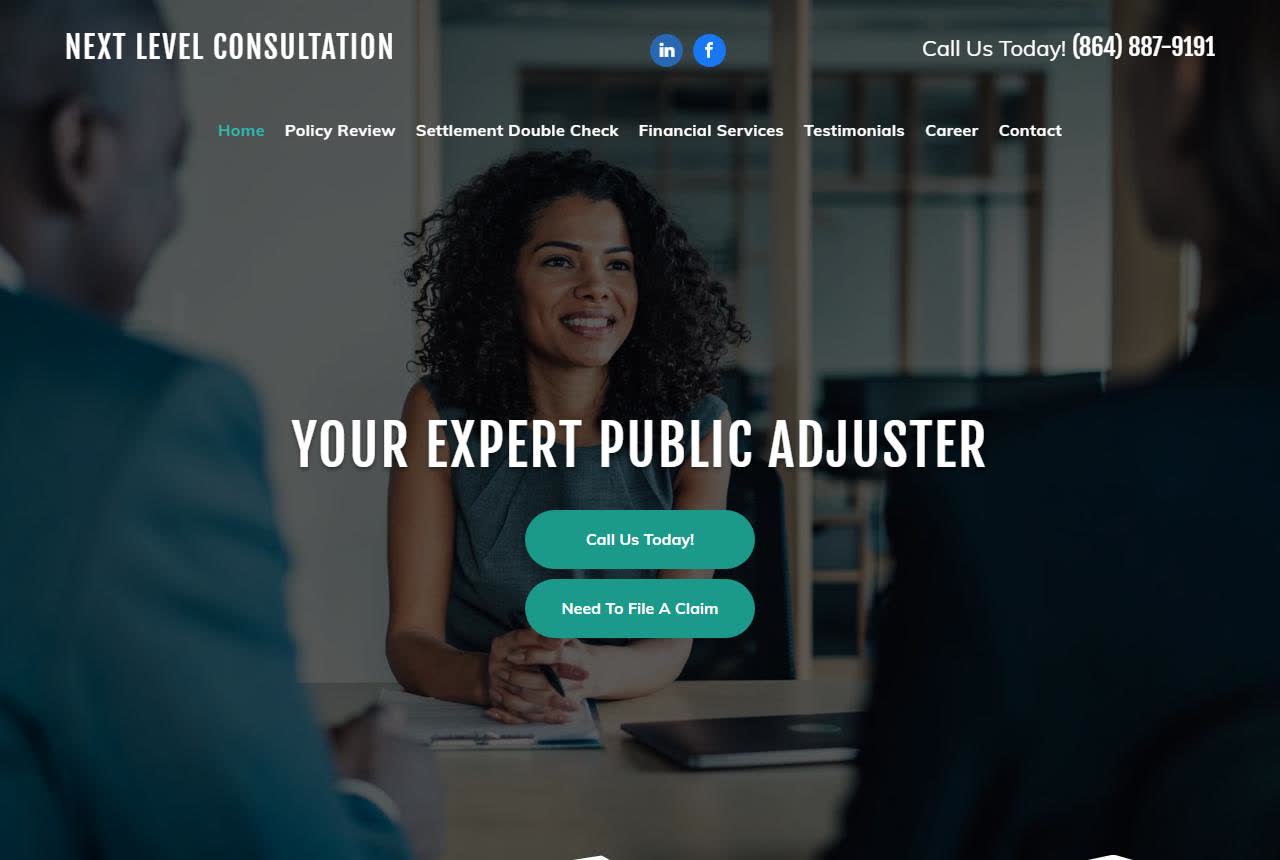 Next Level Consultation LLC website
