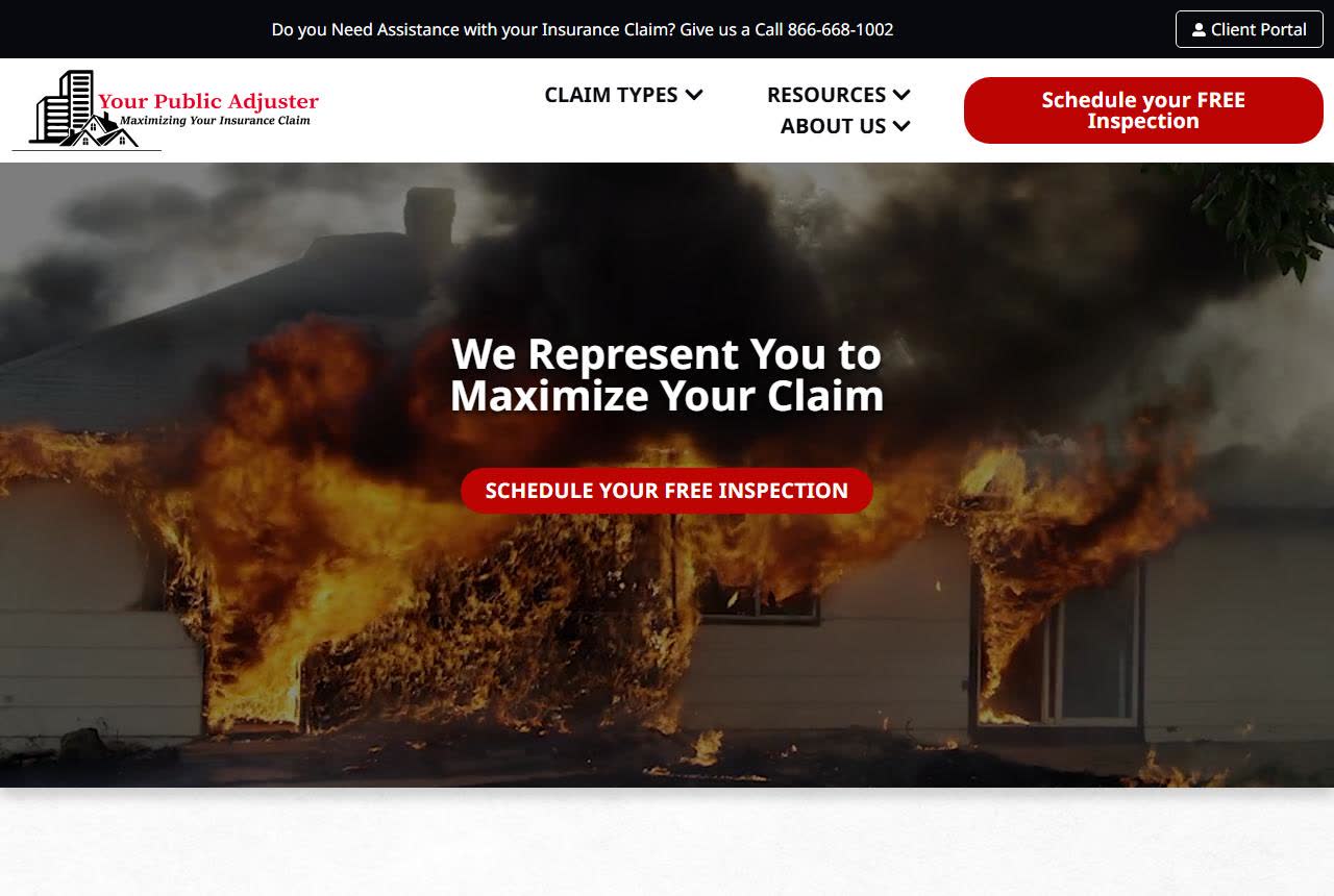 Your Public Adjuster website