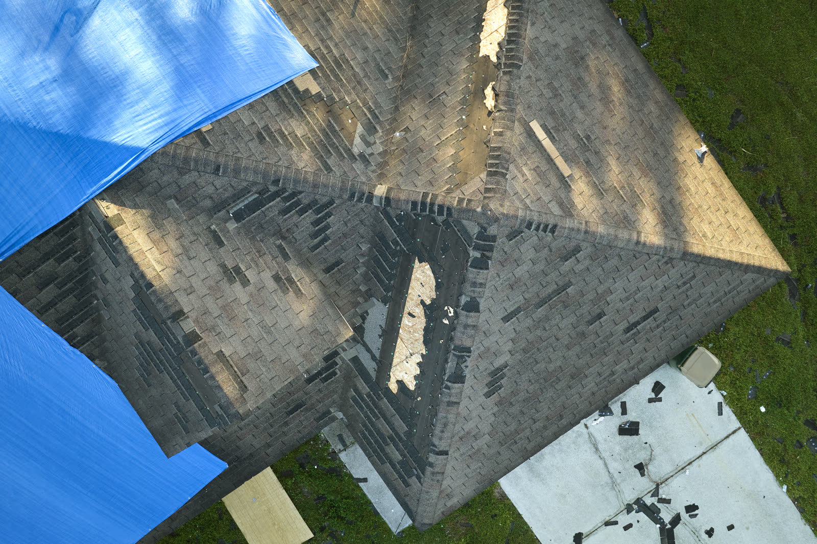 Roof torn off?