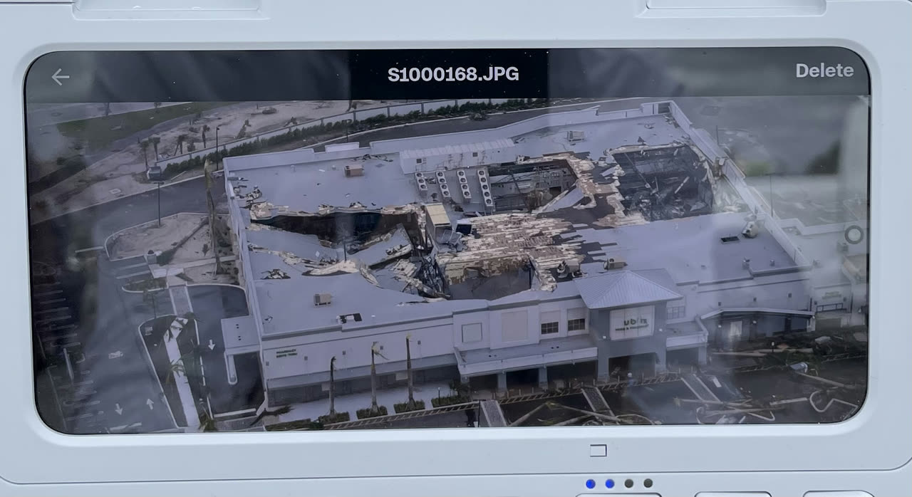 EF3 tornado damage in The Acreage, Palm Beach County — 100+ miles from Milton's landfall point